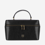 BORSA VANITY IN PELLE CON LOGO 106348 A2JCZ99Q PINKO 