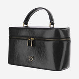 BORSA VANITY IN PELLE CON LOGO 106348 A2JCZ99Q PINKO 