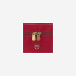 BORSA VANITY IN PELLE CON LOGO 106382 A2JCR59Q PINKO 