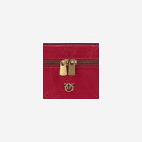 BORSA VANITY IN PELLE CON LOGO 106382 A2JCR59Q PINKO 