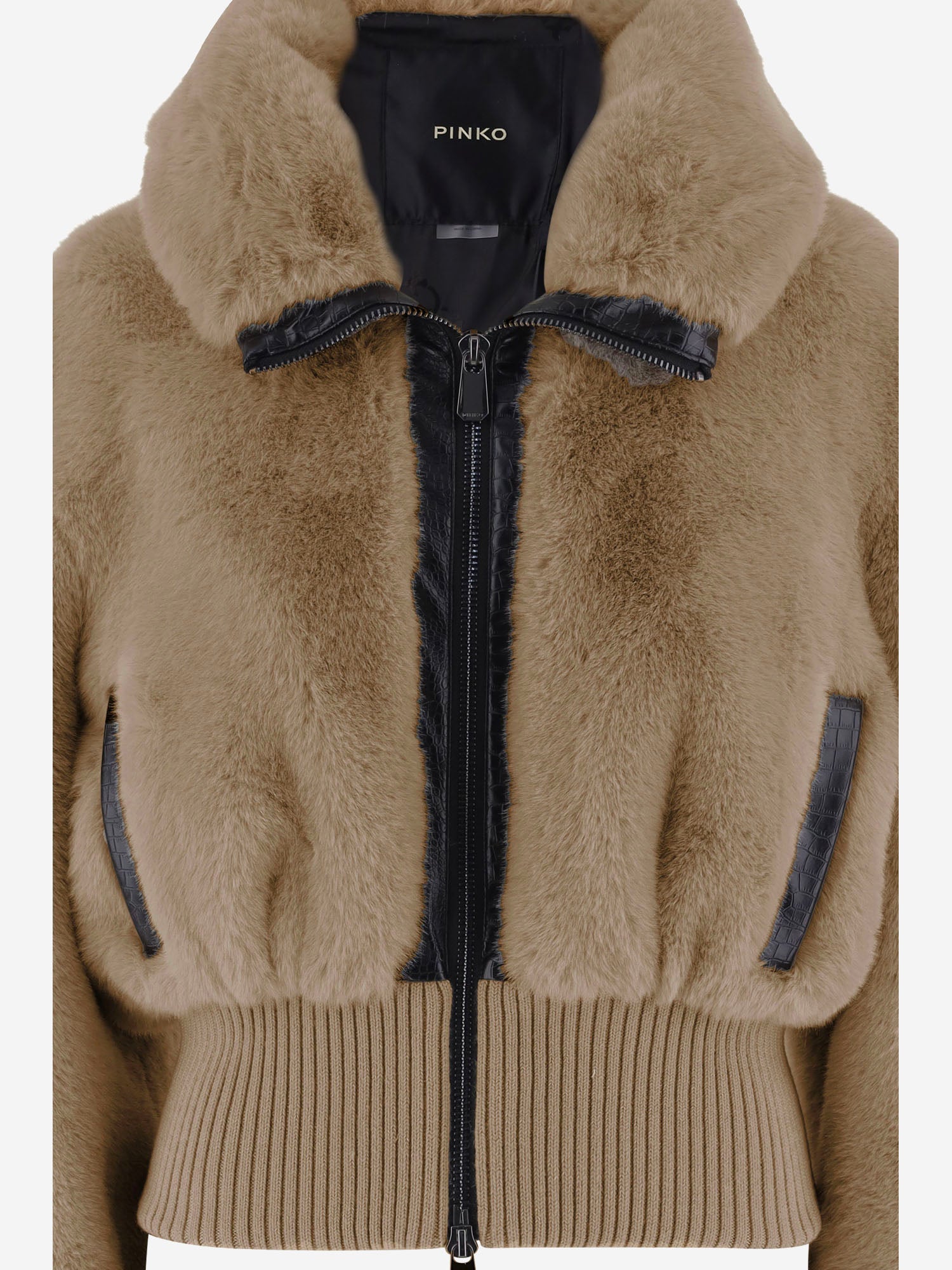 GIACCA IN PELLICCIA SINTETICA 107040 A3E7C73 PINKO 