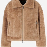 GIACCA EFFETO SHEARLING 107167 A3FJD91 PINKO 