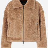 GIACCA EFFETO SHEARLING 107167 A3FJD91 PINKO 