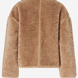 GIACCA EFFETO SHEARLING 107167 A3FJD91 PINKO 