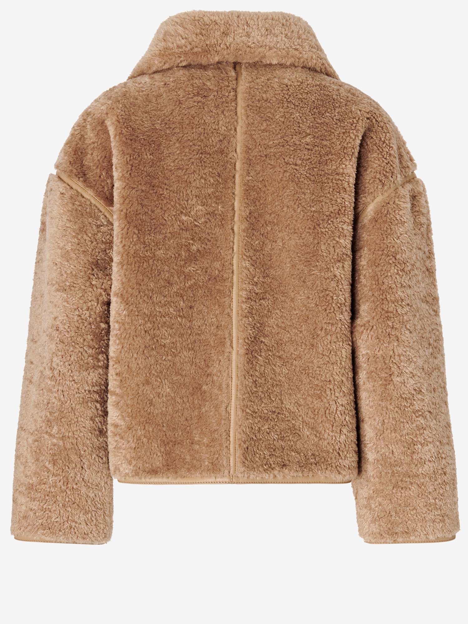 GIACCA EFFETO SHEARLING 107167 A3FJD91 PINKO 