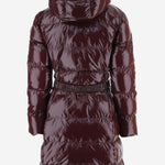 PIUMINO IN NYLON CON CAPPUCCIO E CINTURA 107222 A3HCRR7 PINKO 