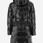 PIUMINO IN NYLON CON CAPPUCCIO E CINTURA 107222 A3HCZ99 PINKO 