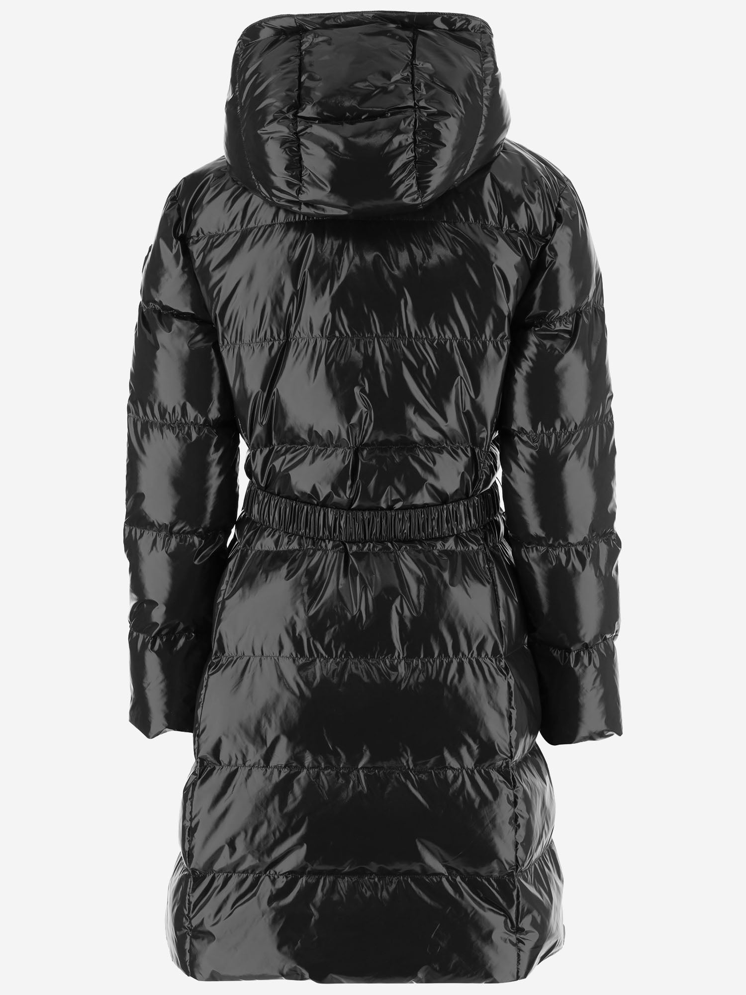 PIUMINO IN NYLON CON CAPPUCCIO E CINTURA 107222 A3HCZ99 PINKO 