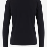 T-SHIRT A MANICHE LUNGHE IN COTONE CON LOGO 107292 A3Q1Z99 PINKO 