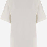 T-SHIRT IN COTONE CON STAMPA 107293 A3HOCY5 PINKO 