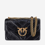BORSA IN PELLE CON LOGO 107623 A2JCZ99Q PINKO 