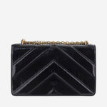 BORSA IN PELLE CON LOGO 107623 A2JCZ99Q PINKO 
