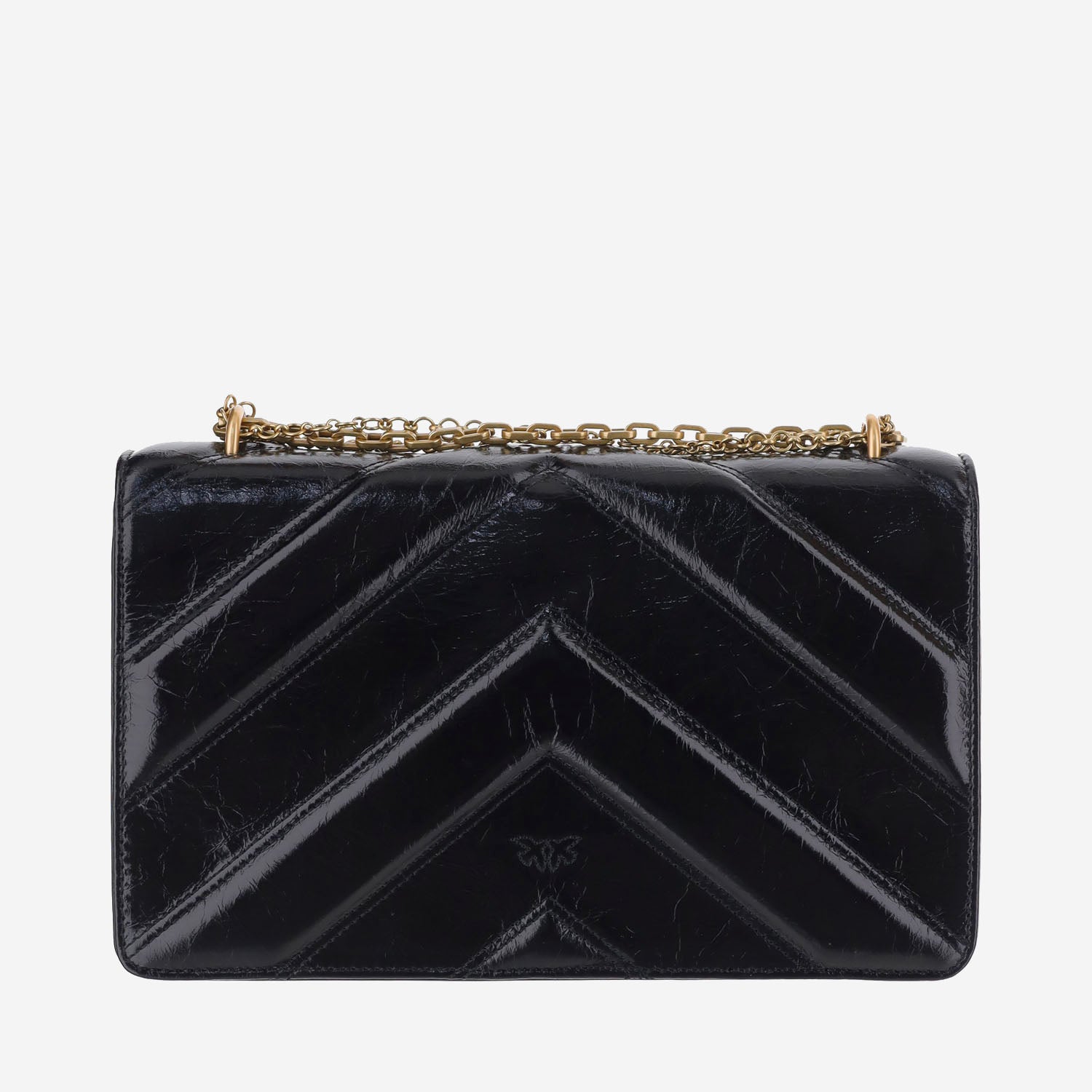 BORSA IN PELLE CON LOGO 107623 A2JCZ99Q PINKO 