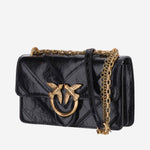 BORSA IN PELLE CON LOGO 107624 A2JCZ99Q PINKO 