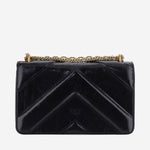BORSA IN PELLE CON LOGO 107624 A2JCZ99Q PINKO 