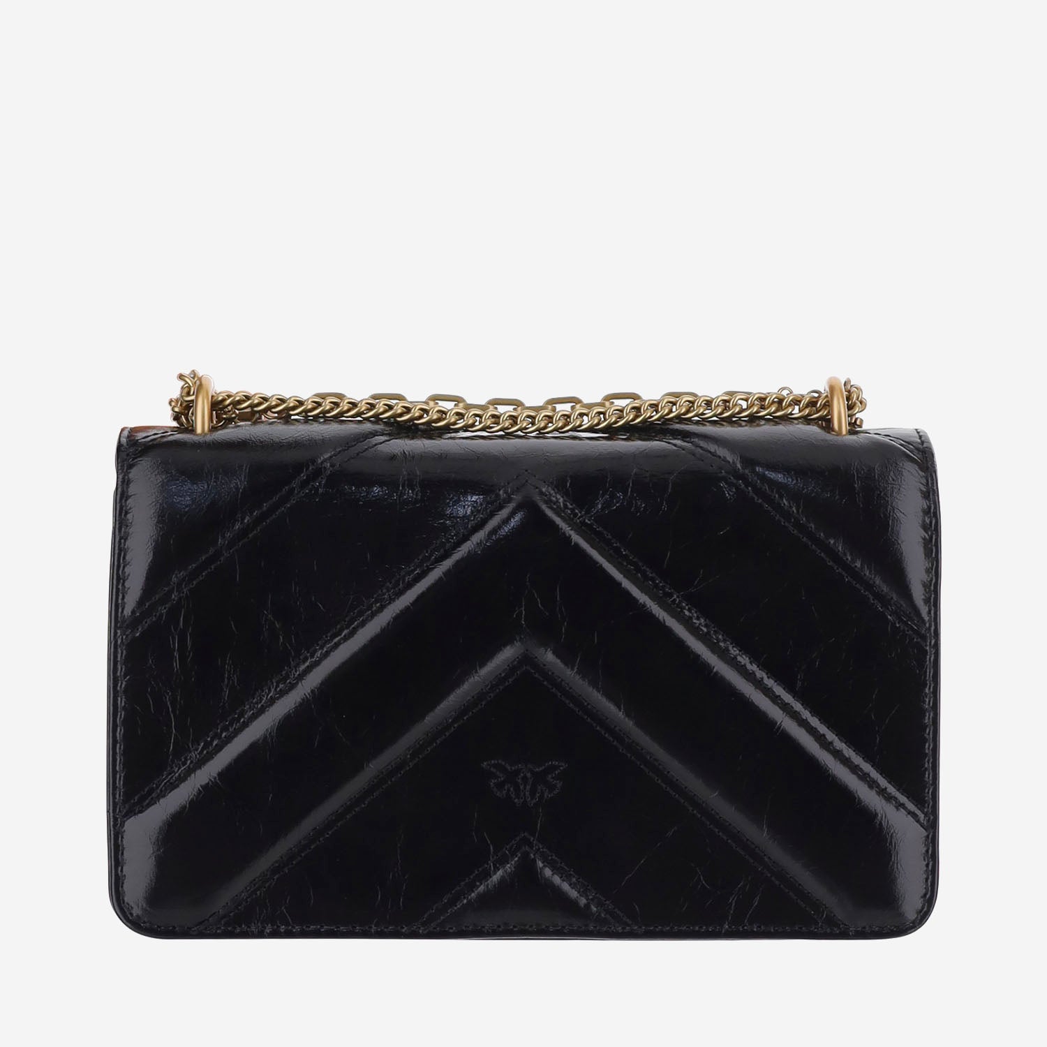 BORSA IN PELLE CON LOGO 107624 A2JCZ99Q PINKO 
