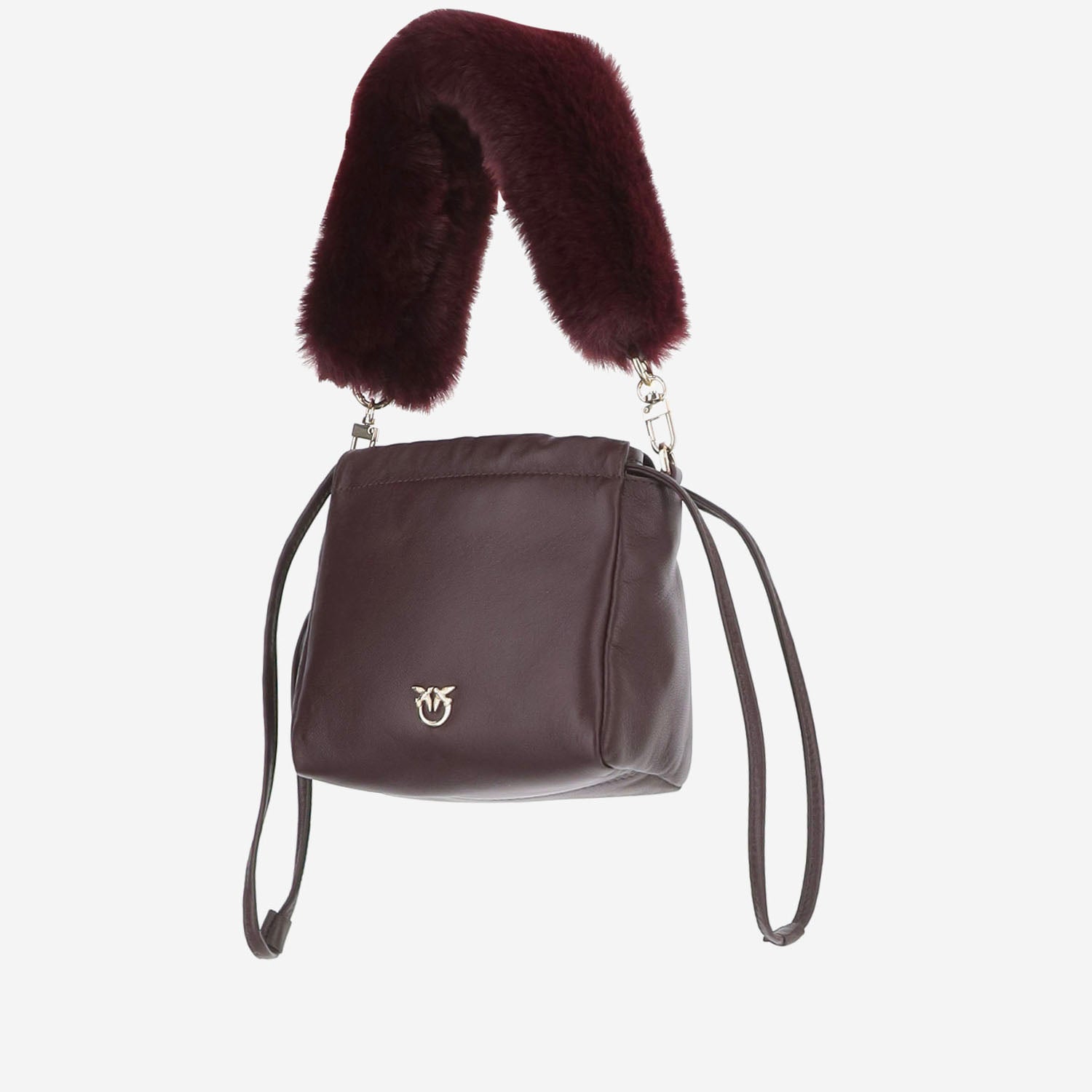 BORSA A SECCHIELLO CON LOGO 107635 A3M7W34Y PINKO 