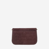 BORSA IN PELLE SCAMOSCIATA CON LOGO 107655 A0F6W34Q PINKO 