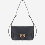BORSA IN PELLE CON LOGO 107655 A0QOZ99Q PINKO 