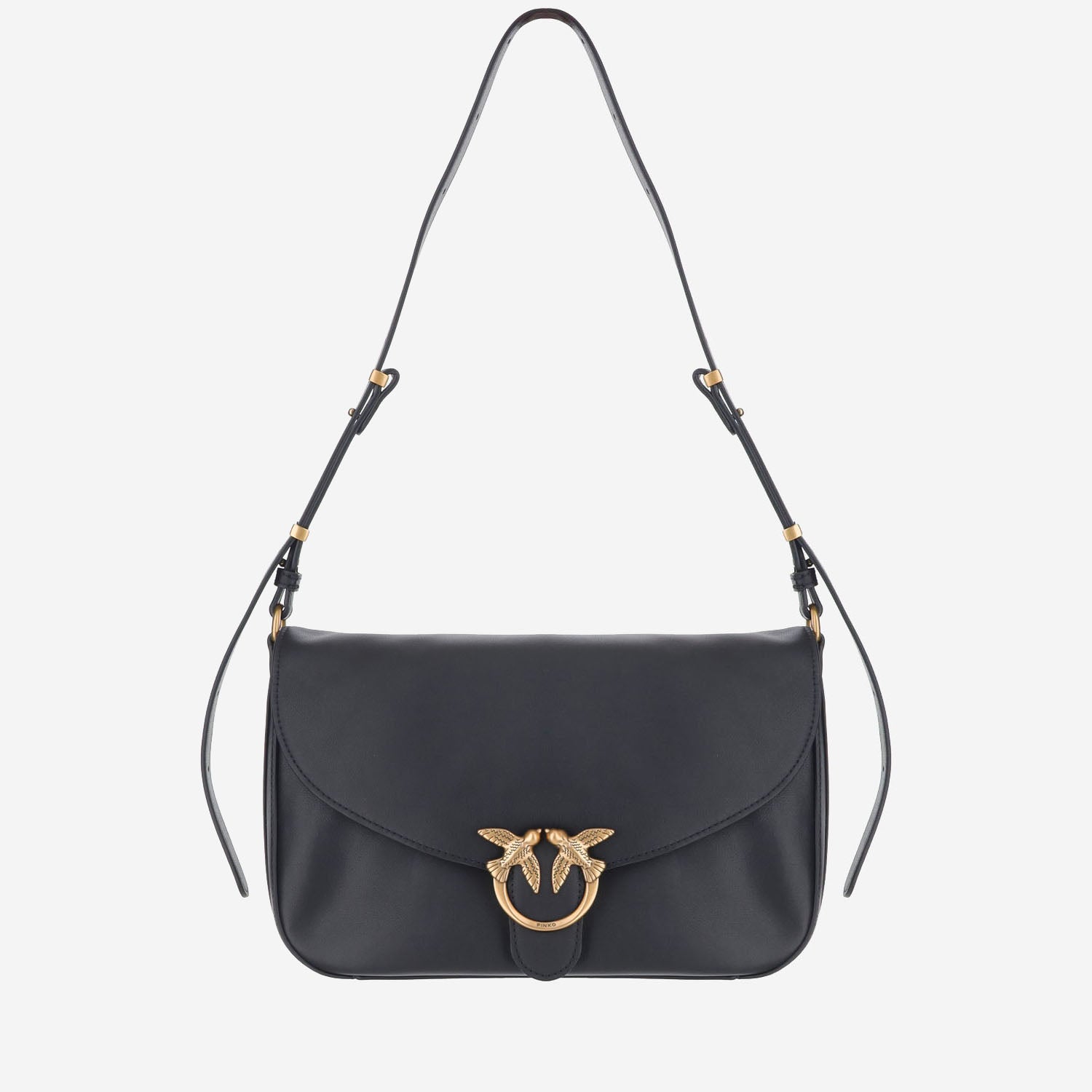 BORSA IN PELLE CON LOGO 107655 A0QOZ99Q PINKO 