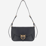 BORSA IN PELLE CON LOGO 107655 A0QOZ99Q PINKO 