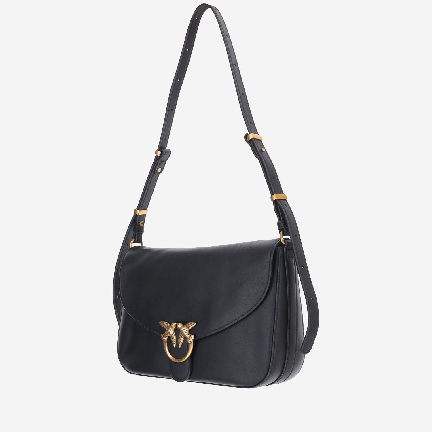 BORSA IN PELLE CON LOGO 107655 A0QOZ99Q PINKO 