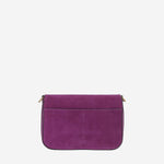 BORSA IN PELLE SCAMOSCIATA CON LOGO 107656 A0F6N45Q PINKO 