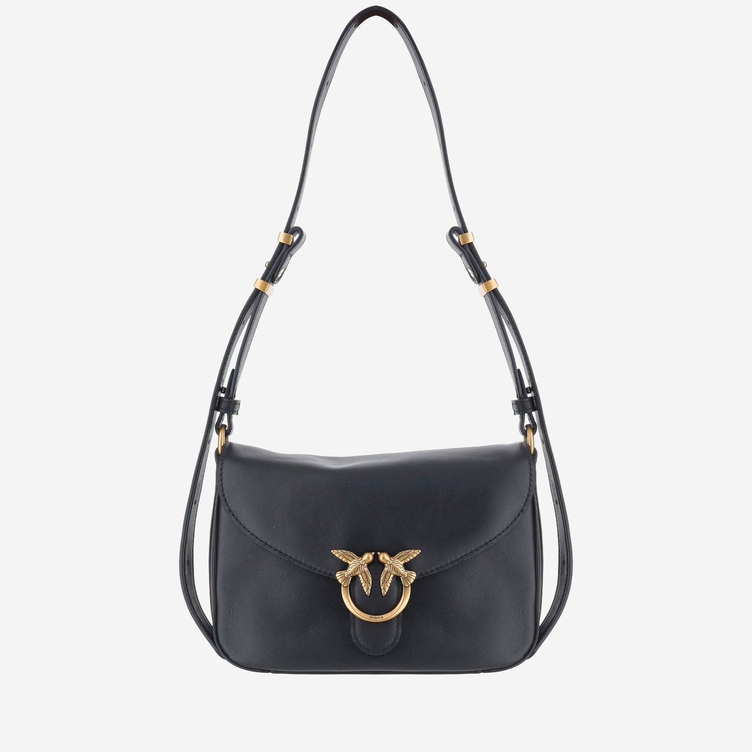 BORSA A TRACOLLA IN PELLE 107656 A0QOZ99Q PINKO 