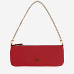 BORSA A TRACOLLA IN PELLE CON LOGO 107669 A0F1R59Q PINKO 