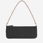 BORSA A TRACOLLA IN PELLE CON LOGO 107669 A0F1Z99Q PINKO 