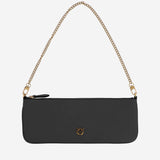 BORSA A TRACOLLA IN PELLE CON LOGO 107669 A0F1Z99Q PINKO 