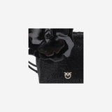 BORSA A SECCHIELLO IN STRASS CON FIORE 107678 A2WFZ99Y PINKO 