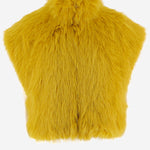GILET CROPPED EFFETTO PELLICCIA 107688 A3MUH49 PINKO 