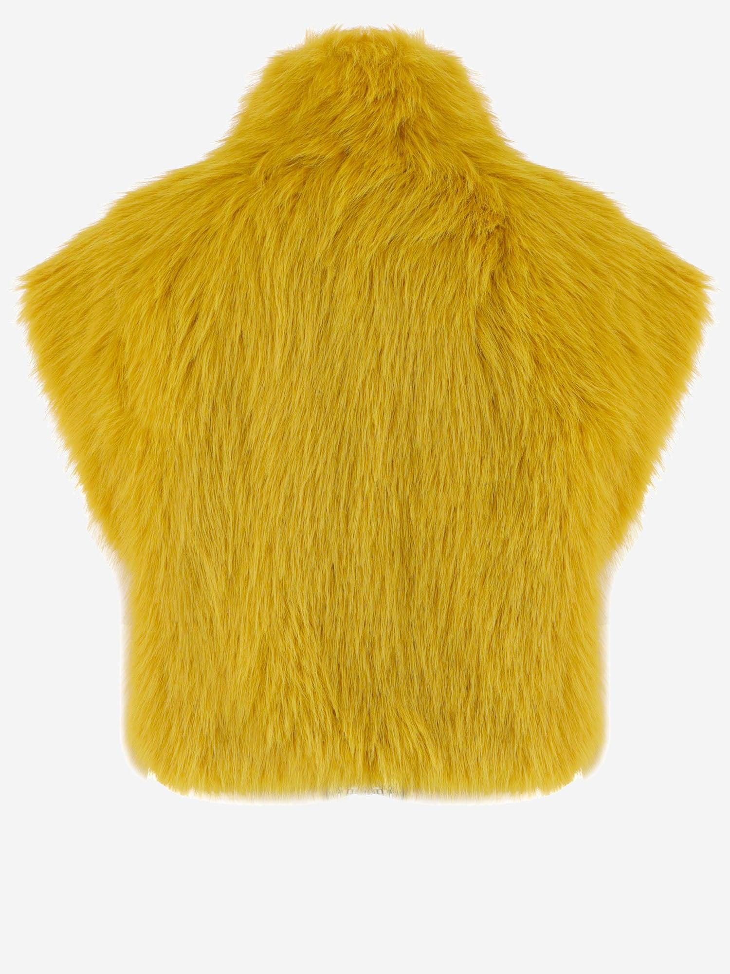 GILET CROPPED EFFETTO PELLICCIA 107688 A3MUH49 PINKO 