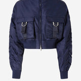 GIUBBOTTO IN NYLON CON TASCHE A PATTA 107692 A2OIF92 PINKO 