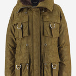 CAPPOTTO IN NYLON CON CAPPUCCIO 107723 A3LZV59 PINKO 