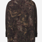 GIUBBOTTO IN NYLON CON MOTIVO MIMETICO E RICAMI DECORATIVI 107916 A3LYSD3 PINKO 