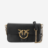 BORSA A TRACOLLA CON LOGO 107924 A2JGZ99Q PINKO 