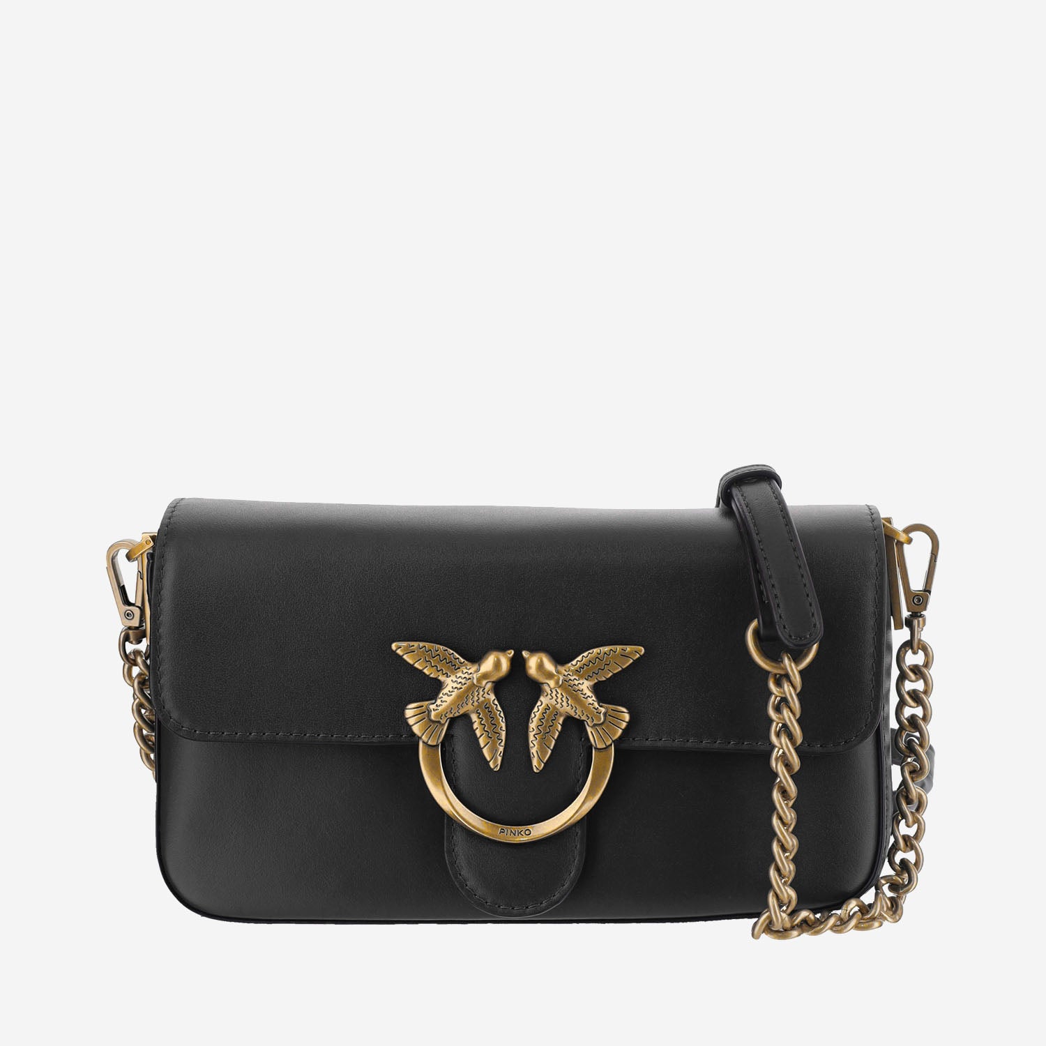 BORSA A TRACOLLA CON LOGO 107924 A2JGZ99Q PINKO 
