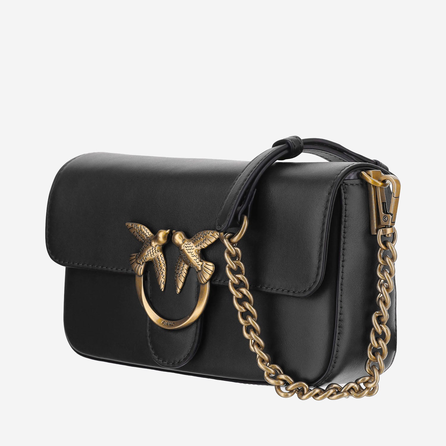 BORSA A TRACOLLA CON LOGO 107924 A2JGZ99Q PINKO 