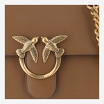 BORSA ATRACOLLA CON LOGO 107925 A2JGM37Q PINKO 