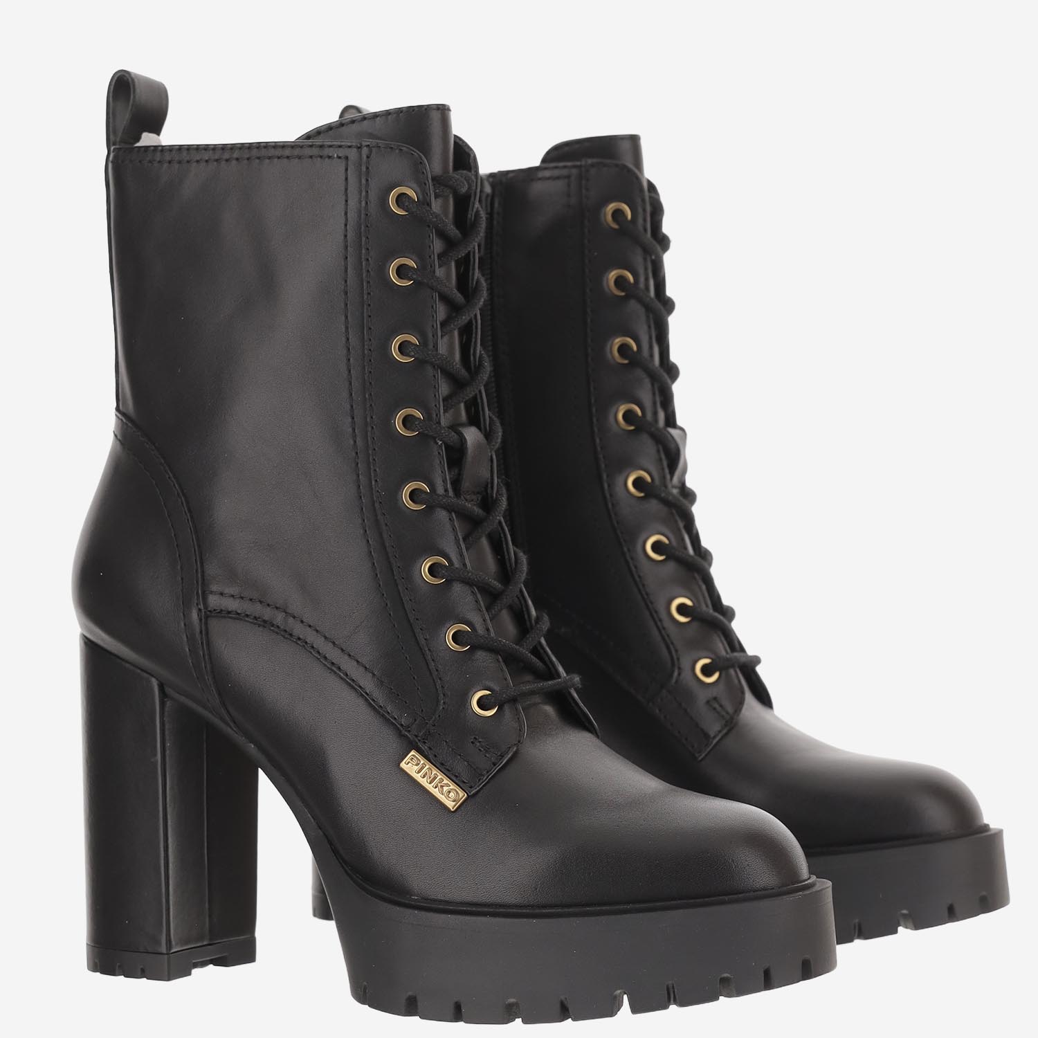 STIVALETTI CLARA 03 IN PELLE SD0581 P001Z99 PINKO 