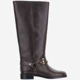 STIVALI IN PELLE CON LOGO SD0583 P001L72 PINKO 
