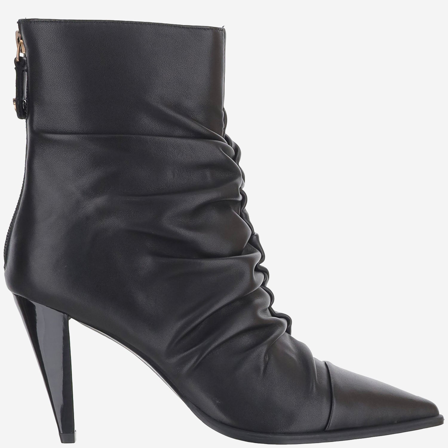 STIVALETTI IN PELLE GOFFRATA SD0587 P003Z99 PINKO 