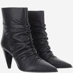 STIVALETTI IN PELLE GOFFRATA SD0587 P003Z99 PINKO 