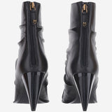 STIVALETTI IN PELLE GOFFRATA SD0587 P003Z99 PINKO 
