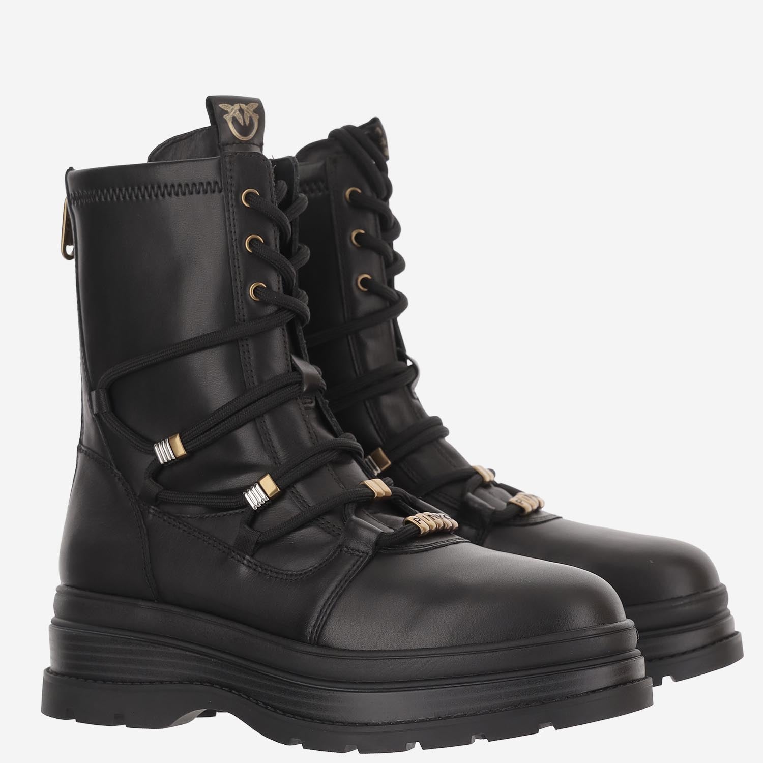 STIVALETTI EVA IN PELLE SD0609 P061Z99 PINKO 