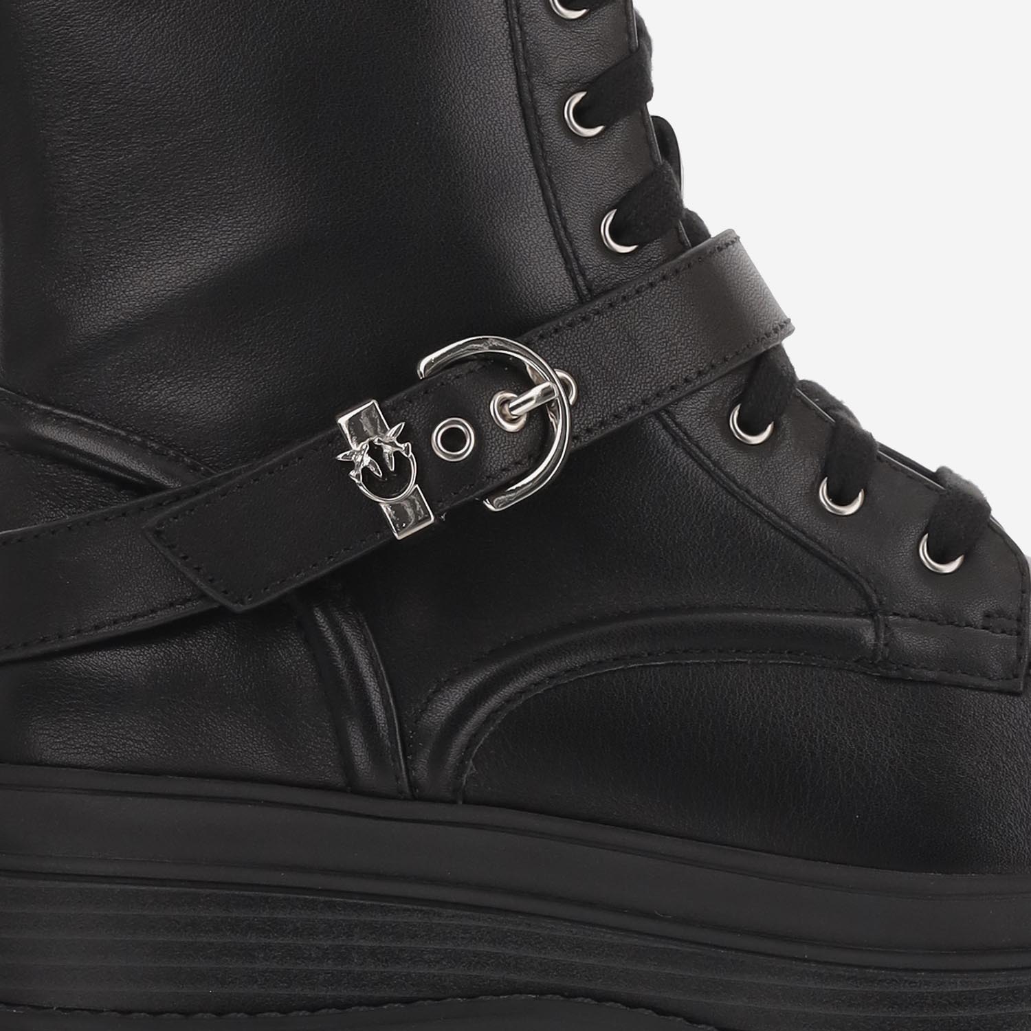 STIVALETTI EVA IN PELLE SD0613 P001Z99 PINKO 