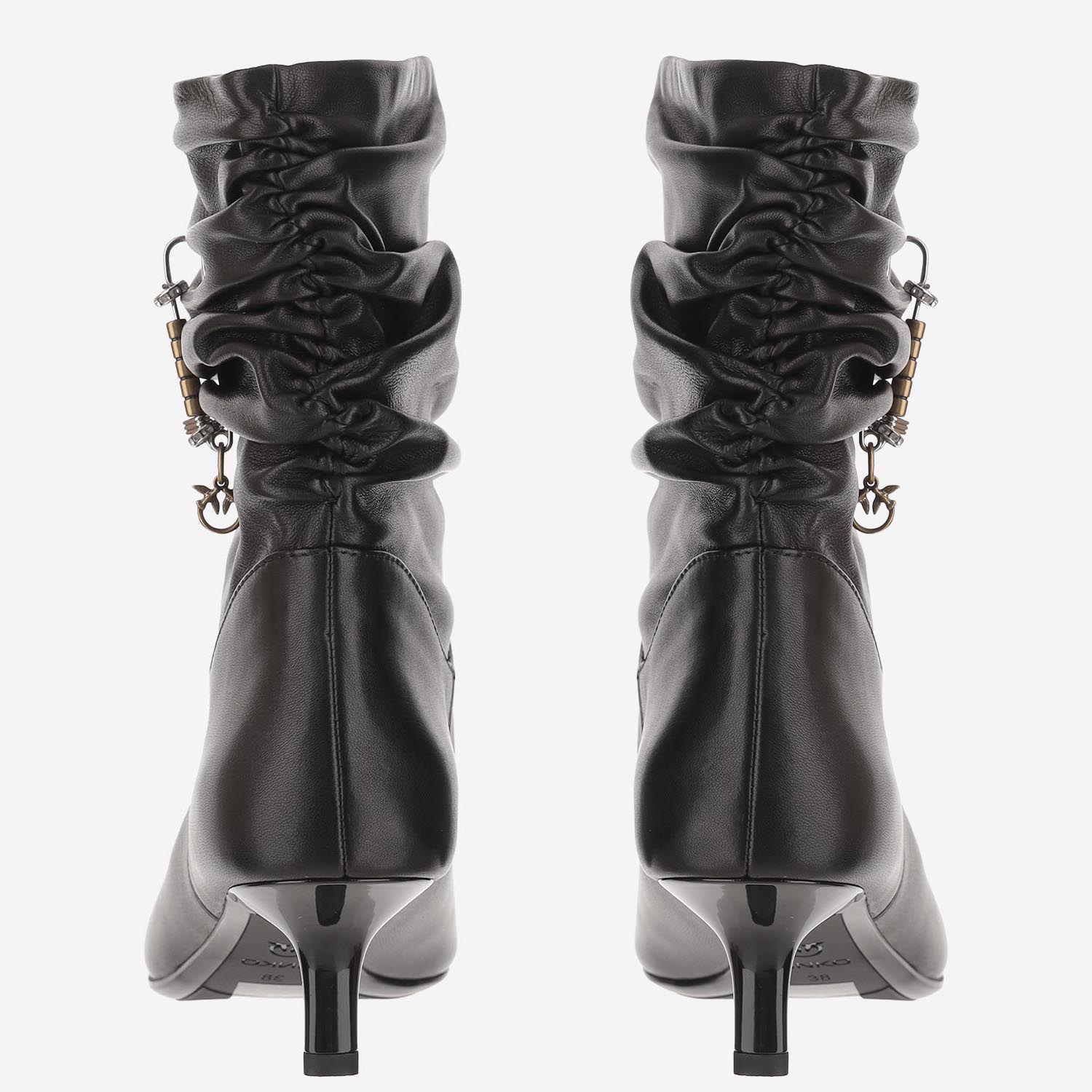 STIVALETTI GLORIA IN PELLE SD0629 P003Z99 PINKO 
