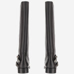 STIVALI CHEVAL IN PELLE SD0635 P001Z99 PINKO 